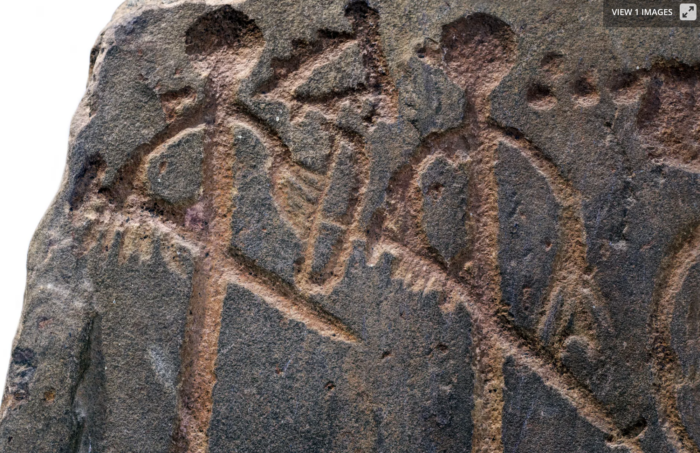 steel tools were used to carve into hard rock