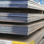 stack of steel plates