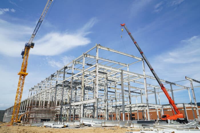 steel frame buildings