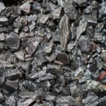 close up shot of iron